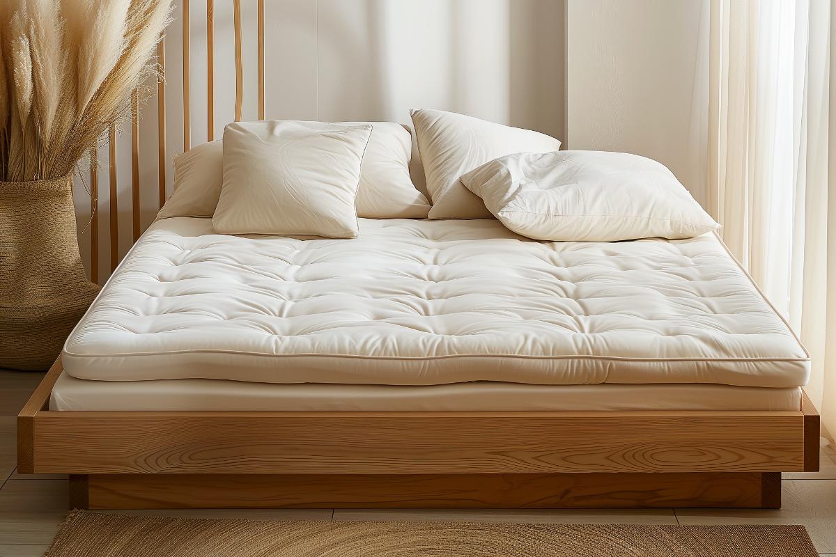 myWooly® Natural Wool und Latex Matratzen Topper