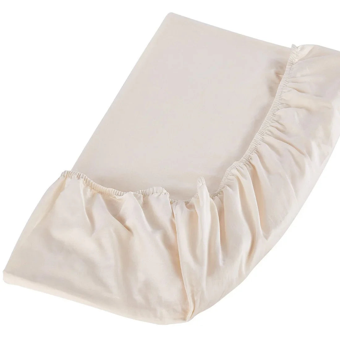 100% organische Baumwolle Sateen Fitted Kinderbettlaken