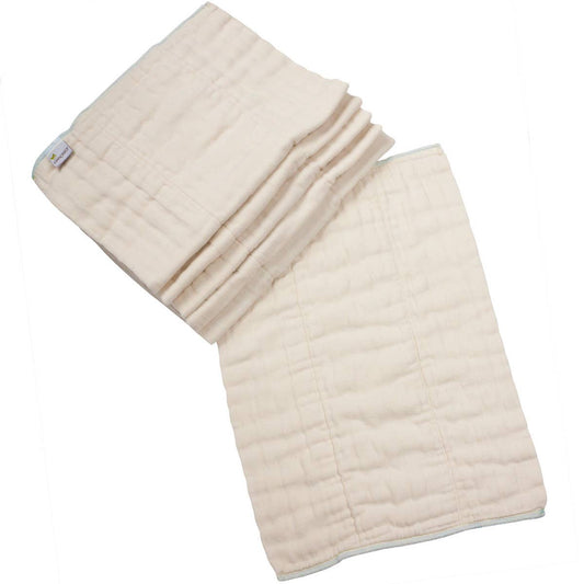 OsoCozy Organic Cotton Prefold Tuch Windeln - 6 Packung