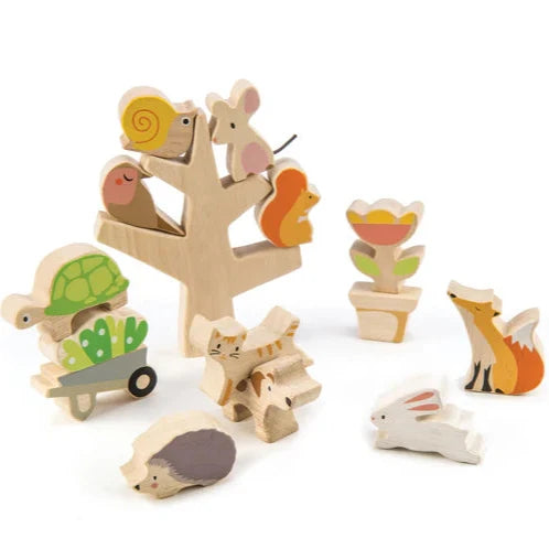 Tender Leaf Toys - Stapeln Garten Freunde