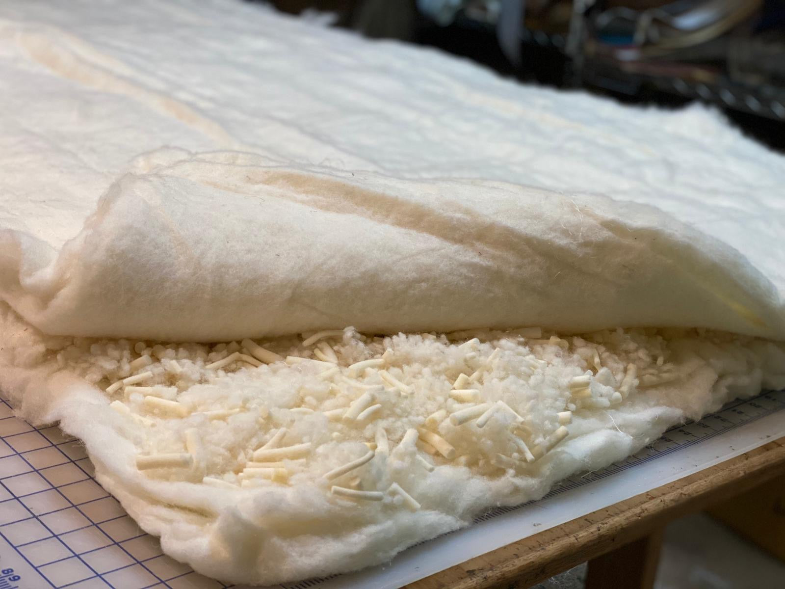 myWooly® Natural Wool und Latex Matratzen Topper