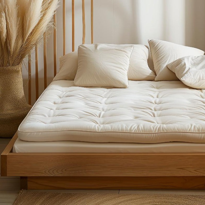 myWooly® Natural Wool und Latex Matratzen Topper