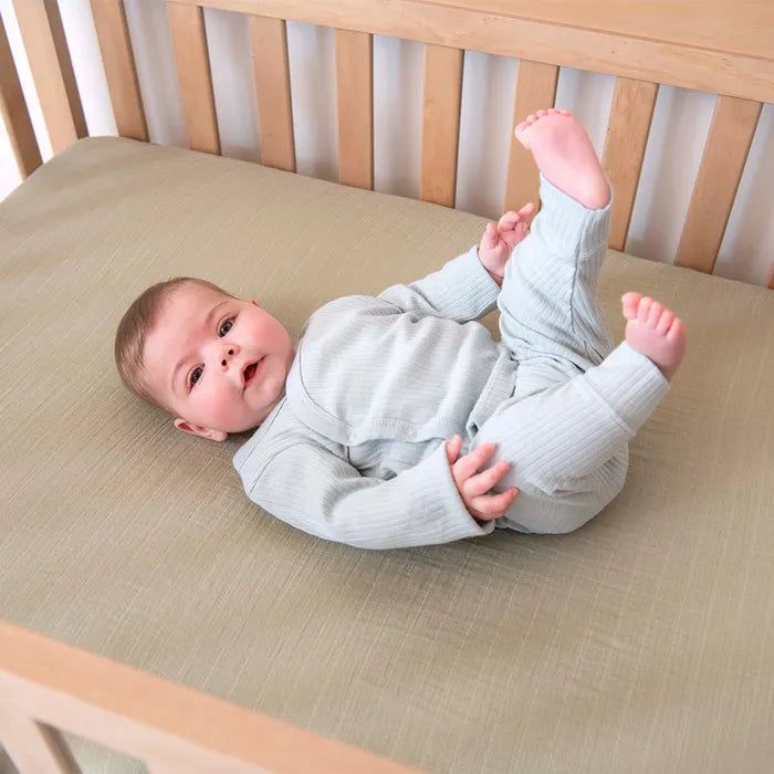 Naturätherische organische Musselin Crib Sheets