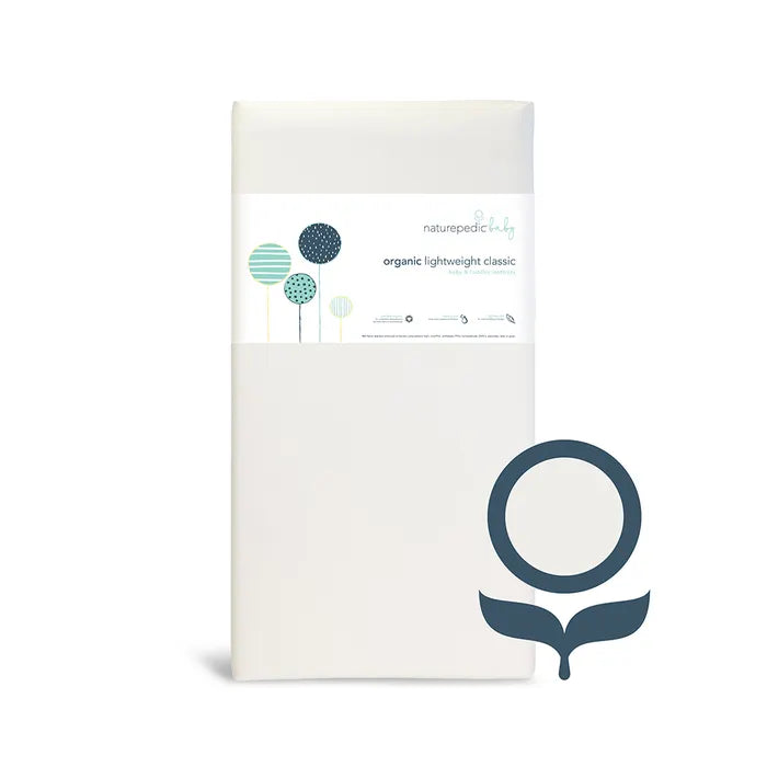 Naturedic Organic Cotton Classic Innerspring / 2-Stufen-Krippenmatratze