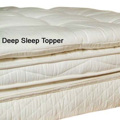 Quilted Wollmatratze Topper