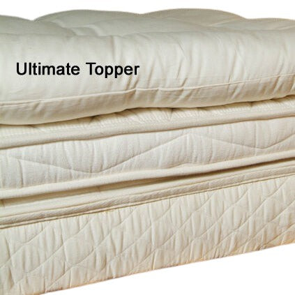 Quilted Wollmatratze Topper
