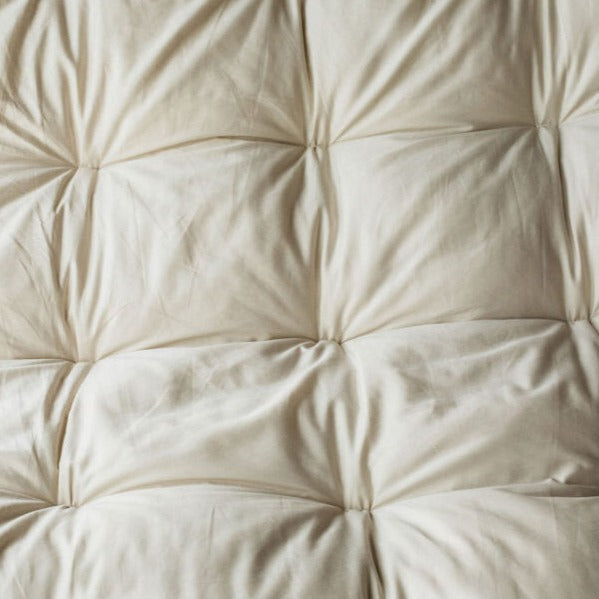 Quilted Wollmatratze Topper