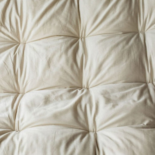 Quilted Wollmatratze Topper