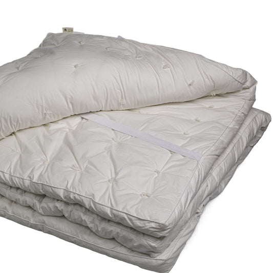 myWooly® Natural Wool und Latex Matratzen Topper